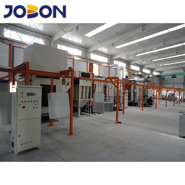 automatic powder coating booth
