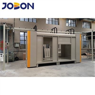 Kabina za premazivanje prahom Dvostruka kabina za elektrolitičko pocinčano prskanje